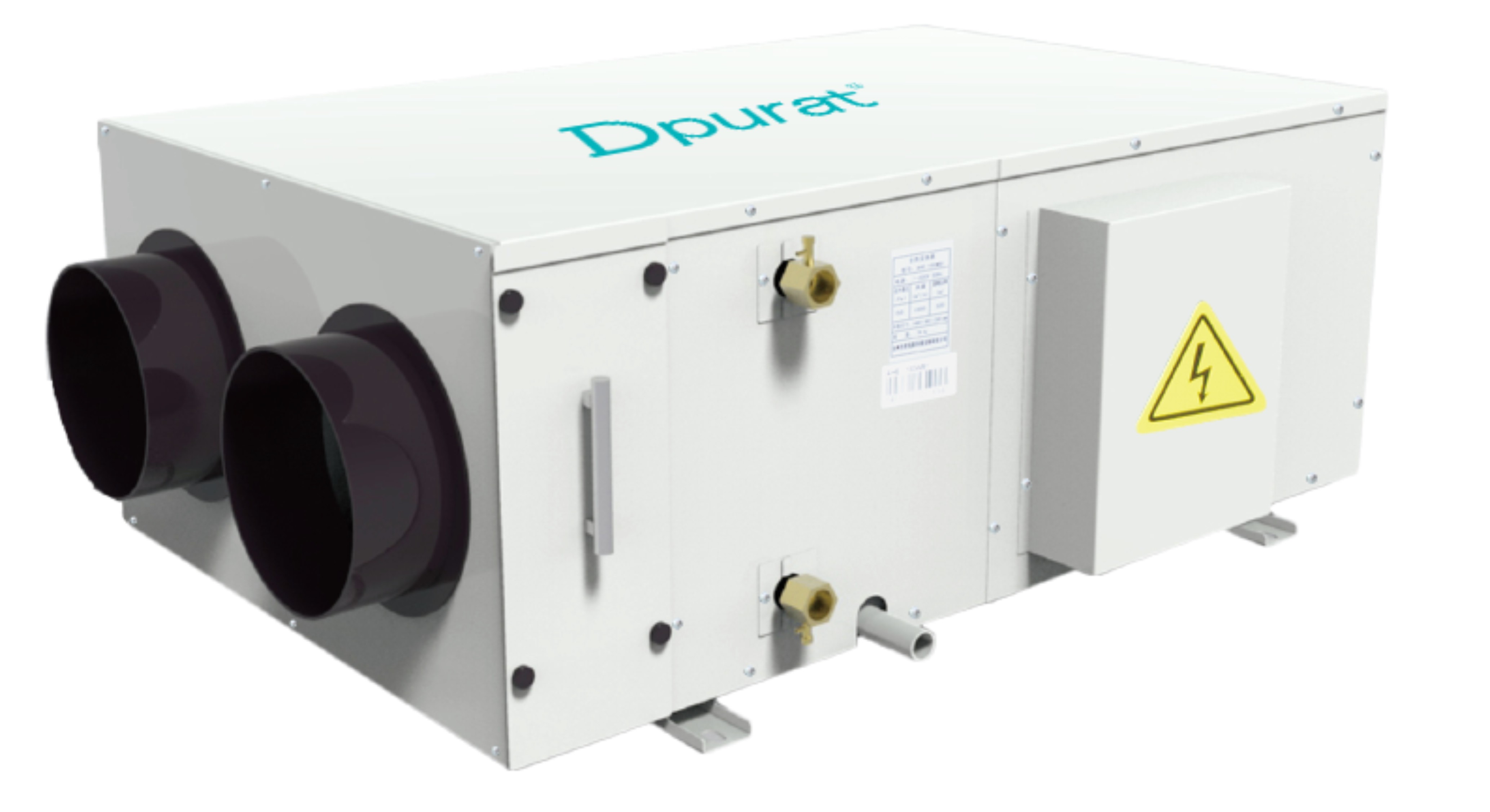 Deshumidificador de ventilación hospitalaria con filtro H13 de 300 cfm